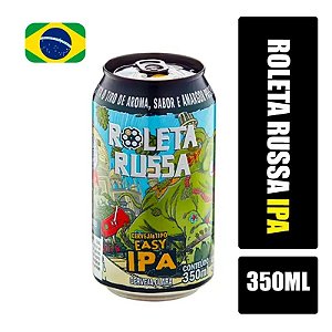 Cerveja Roleta Russa Easy IPA Lata 350ml