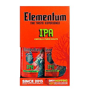 Kit Cerveja Elementum IPA 500ml + Copo