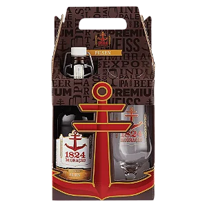Kit Cerveja Imigracao Pilsen 500ml + Taça