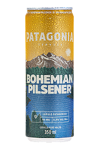 Cerveja Patagonia Bohemian Pilsener Lata 350ml