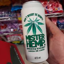Energético Mister Hemp Larica de Limão Lata 473ml