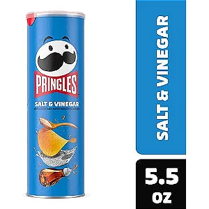 Batata Pringles Sal e Vinagre Importada 158g