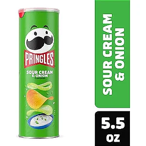 Batata Pringles Sour Cream & Onion Importada 158g