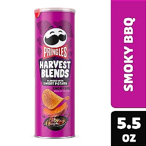 Batata Pringles Harvest Blends Smoky BBQ Importada 158g