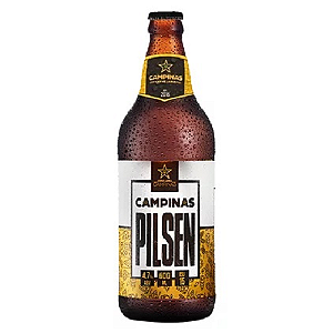 Cerveja Campinas Pilsen Puro Malte 600ml