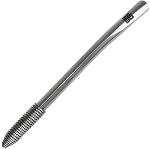 Bomba de Tereré Black Erva c/ Mola Externa Cônica Inox 17cm