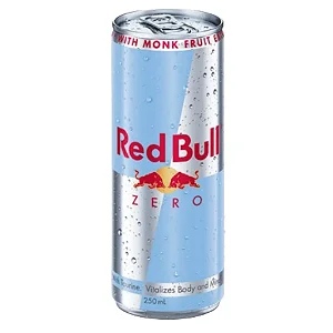 Energético Red Bull Zero Energy Drink Lata 250ml