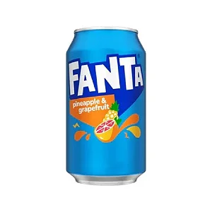 Refrigerante Fanta Pineapple & Grapefruit Importada Lata 330ml