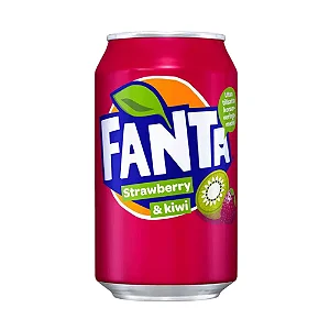 Refrigerante Fanta Strawberry Kiwi Importada Lata 330ml