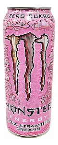 Energético Monster Ultra Strawberry Importado Lata 500ml