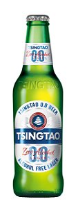 Cerveja Tsingtao Zero Long Neck 330ml