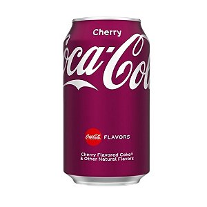 Refrigerante Coca Cola Cherry Importada Lata 330ml