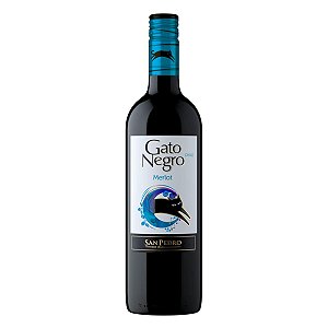 Vinho Gato Negro Merlot 750ml