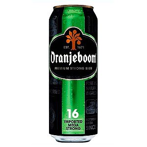 Cerveja Oranjeboom Mega Strong 16% Lata 500ml