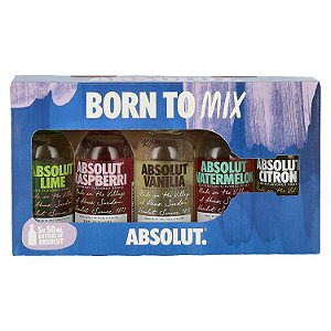 Vodka Absolut Kit Mini Sueca
