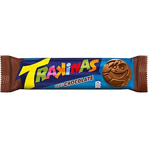 Biscoito Trakinas Recheado Chocolate 126g