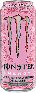 Energético Monster Ultra Strawberry Dreams  Lata 473ml