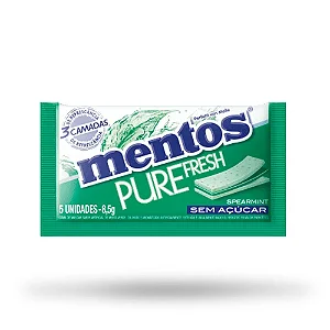 Chiclete Mentos Pure Fresh 8,5g