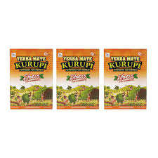 Kit Erva Yerba Mate Kurupi Fitness 500gr 3un