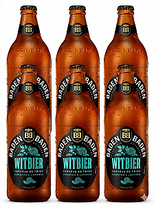 Pack 6un Cerveja Baden Witbier  600ml