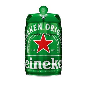 Cerveja Heineken Keg  Importado Holanda 5 Litros