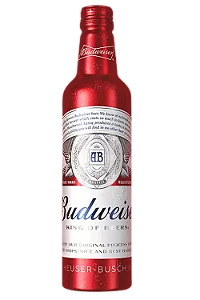 Cerveja Budweiser Aluminio Importada Long Neck 355ml