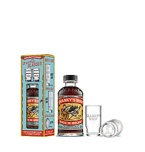 Kit Licor Whisky Irlandes Shanky's Whip 355ml  + 2 Shots
