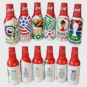 Cerveja Budweiser Aluminio Copa 2026  Long Neck 330ml