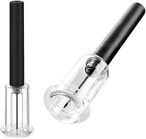 Saca Rolha inox Por Sucção