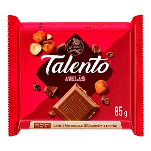 Chocolate Talento  Avelas  85g
