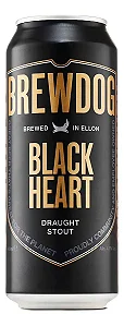 Cerveja Brewdog Black Heart  Lata 440