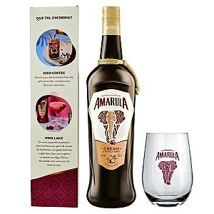 Kit Amarula tradicional + Copo