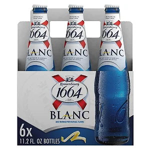 Pack 6un Cerveja Kronenbourg 1664 Blanc 330ml