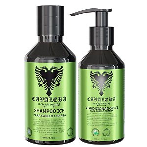 Cavalera Shampoo Condicionador Ice Capim Limão Kit Home Care