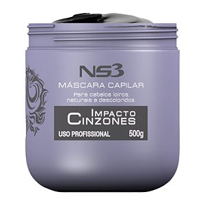 Ns3 Brasil Máscara Capilar Matizadora Impacto Cinzones 500g