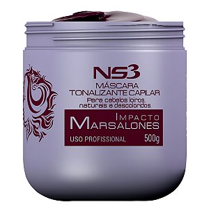 NS3 BRASIL Máscara Tonalizante Impacto Marsalones 500g