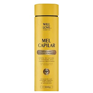 Will Love Máscara Condicionante Mel Capilar 250g