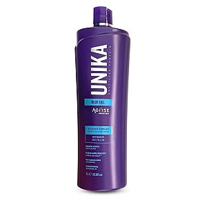 Agilise Unika Blue Gel Matizador Alisante Capilar Sem Formol 1L