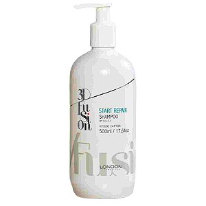 London Cosméticos Shampoo Start Repair 3D Fusion - 500ML