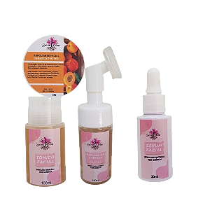 KIT Skincare Sem Quimica para Melasma, Rugas e Linhas de Expressão