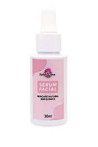 Sérum Facial Natural com Ácido Hialurônico, Vitamina C e Niacinamida – 30ml