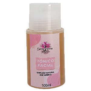 Tônico Facial 100% Natural - Para todos os tipos de Pele
