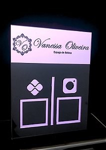 Display de Qr code com 2 posições