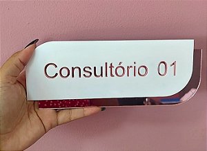 Placa De Porta Sinalização Ambientes - Personalizado