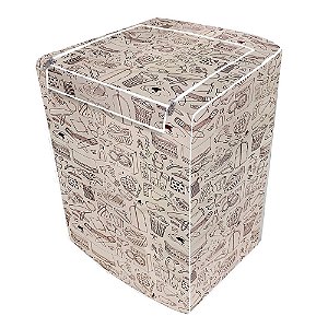 Capa Maquina de Lavar Abertura Superior Lavanderia P