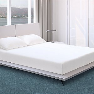 Protetor De Colchão Casal Box Capa De Colchão Branco