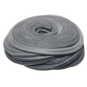 Borracha Perfil Esponjoso Vedação 10x10mm Macio Londribor 1 Metro