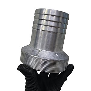 Redução Espigão Para Rosca Macho Em Alumínio 3x4 Polegadas Conexões Londribor