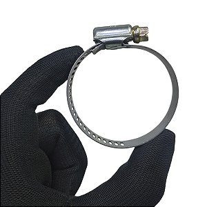 Abraçadeira Sem Fim Aço Carbono 38x51mm Espessura 14mm Fixação Londribor