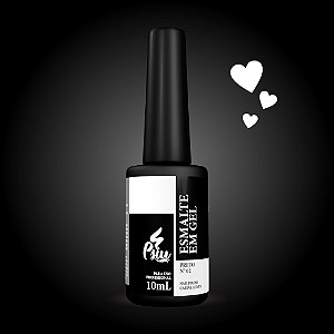 Esmalte em Gel Led/UV 02 PRETO Psiu - 10ml